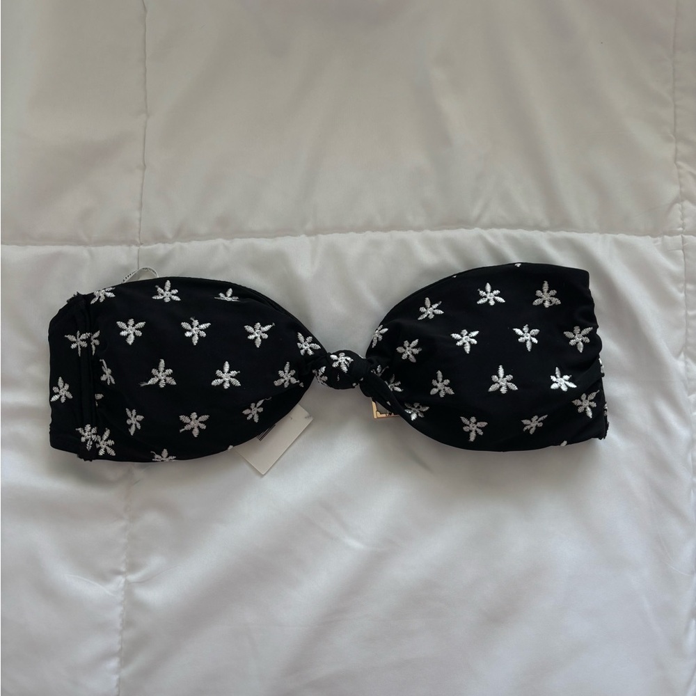 White Fox Bandeau swim top